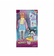 Лялька 616003 (36) висота 30 см, шарнірні суглоби, прошите волосся, аксесуари, знімний одяг, в коробці