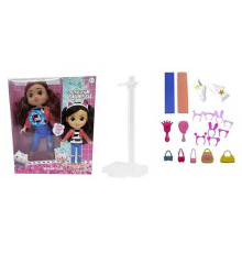 Лялька HBX 24 (84/2) 24 см, пісня англ. мовою, підсвічування, аксесуари, в коробці