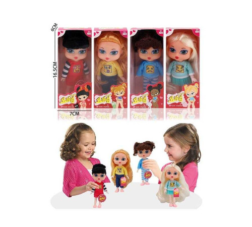 Лялька LK 1490 (288/2) висота 16 см, в коробці, ВИДАЄТЬСЯ ТІЛЬКИ МІКС ВИДІВ