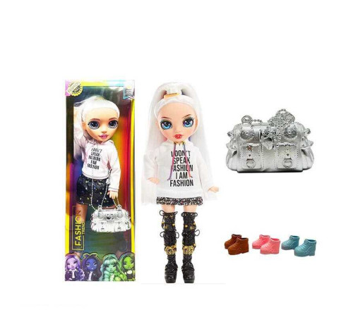 Лялька TK 2303 (24/2) висота 57см, рухливі кінцівки та голова, знімний одяг та взуття, сумочка, в коробці