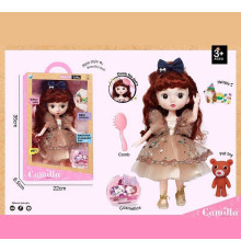 Лялька A 924 F (24/2) висота: 30 см, шарнірні суглоби, імітація скляних очей, аксесуари, в коробці