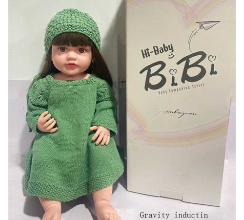 Лялька XBY 6601 (12) звуки, висота 52 см, гумова, пляшечка, памперс, соска, шапочка, шкарпетки, в коробці – в наличии! Купите сейчас у KAZKOVA