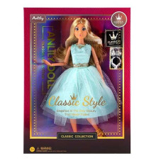 Лялька 616526 (24) висота 30 см, шарнірні суглоби, знімний одяг та взуття, 2 кольє, пара сережок, в коробці