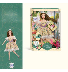 Лялька SK 039 C (72/2) діадема, ведмедик, висота 30 см, в коробці