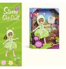 Лялька SK 047 D (64/2) "Бабка", висота 32 см, квіти, в коробці