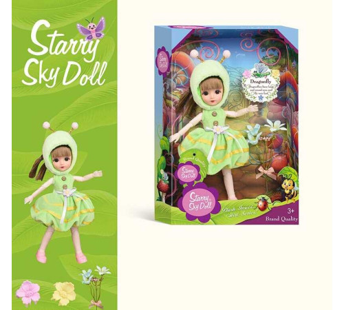 Лялька SK 047 D (64/2) "Бабка", висота 32 см, квіти, в коробці – в наличии! Купите сейчас у KAZKOVA