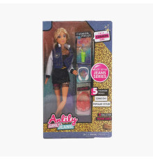 Лялька 616081 D (48) точки артикуляції, знімний одяг, аксесуари, висота 30 см, в коробці