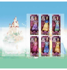 Лялька K 317 A (168/2) принцеса, аксесуар, висота 28 см, в коробці, ВИДАЄТЬСЯ МІКС ВИДІВ