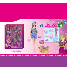 Лялька WG 190 (48/2) аксесуари, висота ляльки 30 см, в коробці