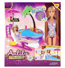 Лялька 616156 (24) висота: 29 см, аксесуари, басейн, в коробц