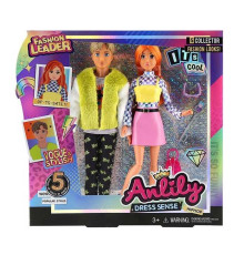 Набір ляльок 616810 (24) 2 ляльки, висота: 30 см, знімний одяг та взуття, аксесуари, в коробці