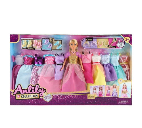 Лялька з гардеробом 616085 (18) в коробці