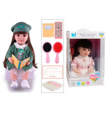 Інтерактивна лялька TK 9045-85 (9) "WToys", ОЗВУЧ.ІСПАНСЬКОЮ.МОВОЮ, пульт, казки, пісні, відповідає на запитання, мелодії, повторюшка, в коробці