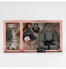 Лялька QJ 096 A (12) висота 30 см, аксесуари, сумочка для дівчинки, в коробці