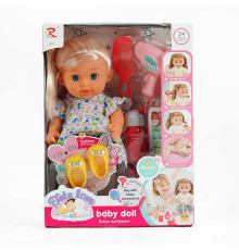 Лялька 6952 (24) п’є з пляшечки, ходить у горщик, закриває очі, музичний чіп, висота 28 см, в коробці