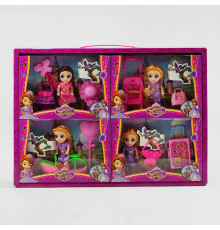 Набір ляльок SM 0688-2 (36/2) ЦІНА ЗА 8 ШТУК В БЛОЦІ, висота 11 см, аксесуари, герої