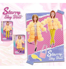 Лялька SK 051 B (72/2) висота 30 см, шарнірне з’єднання, зйомне взуття, аксесуар, в коробці