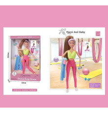 Лялька A 792-1 (48/2), висота 30 см, зйомне взуття, аксесуари, в коробці