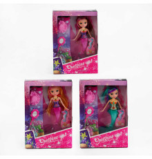 Лялька 506-15 (96/2) 3 види, “Русалонька”, висота 24 см, аксесуари, в коробці, ВИДАЄТЬСЯ ТІЛЬКИ МІКС ВИДІВ