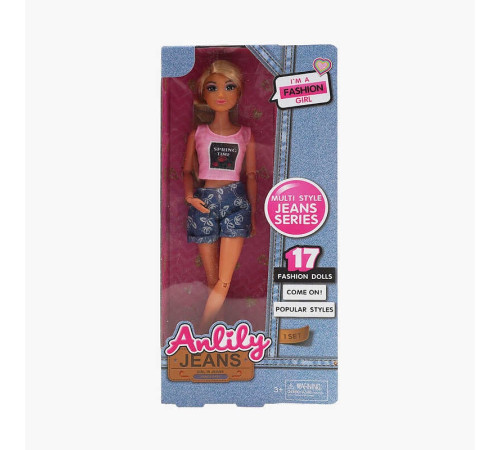 Лялька 616060 E (48) має точки артикуляції, знімний одяг, висота 30 см, в коробці