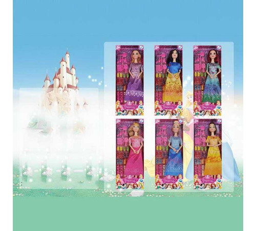 Лялька K 317 A-1 (168/2) принцеса, аксесуари, висота 28 см, в коробці, ВИДАЄТЬСЯ МІКС ВИДІВ