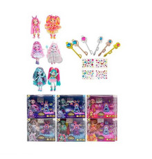 Лялька TK 2043 (96/2) 15 см, шарнірні суглоби, аксесуари, наліпки, парк розваг, в коробці, ВИДАЄТЬСЯ МІКС ВИДІВ