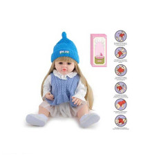 Лялька AFD 8866-63 S (12) висота: 52 см, функціональна, гумова, звуки, прошите волосся, аксесуари, в коробці