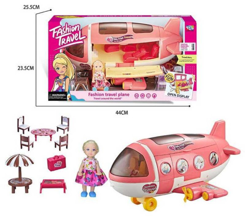 Лялька з літаком K 032 (12) в коробці – в наличии! Купите сейчас у KAZKOVA