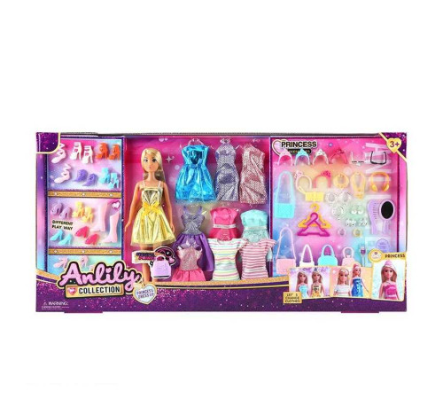 Лялька з гардеробом 616615 (12) в коробці