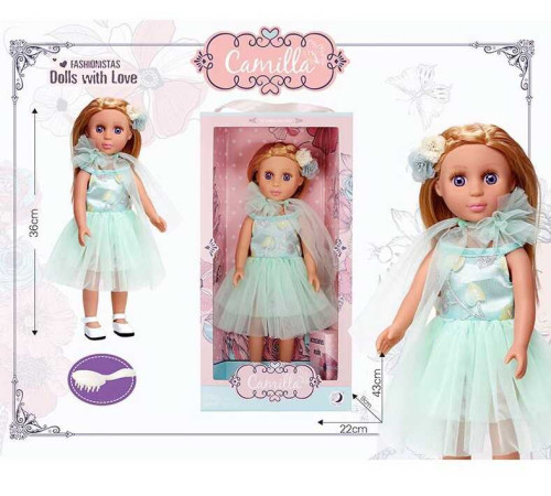 Лялька А 753 А (24/2) “Camilla”, аксесуар, 36см, у коробці – в наличии! Купите сейчас у KAZKOVA