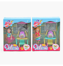 Лялька A 8-21 (96/2) 2 види, знімне взуття, аксесуари, меблі, в коробці