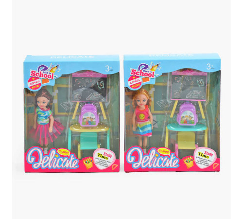 Лялька A 8-21 (96/2) 2 види, знімне взуття, аксесуари, меблі, в коробці