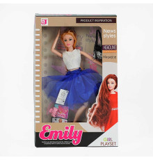 Лялька QJ 062 C (48/2) 30 см, знімне взуття, аксесуари, в коробці