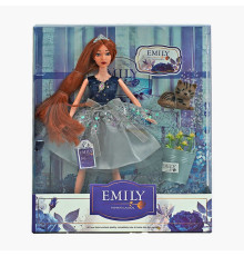 Лялька QJ 112 A (48/2) висота 30 см, вихованець, квіти, діадема, в коробці