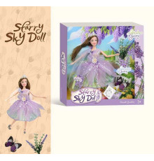 Лялька SK 049 A (48/2) "Фея", висота 31см, корона, знімний одяг та взуття, в коробці