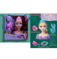 Манекен для зачісок 2801 Штрих = 35424 (48/2) аксесуари, гребінець, в коробці