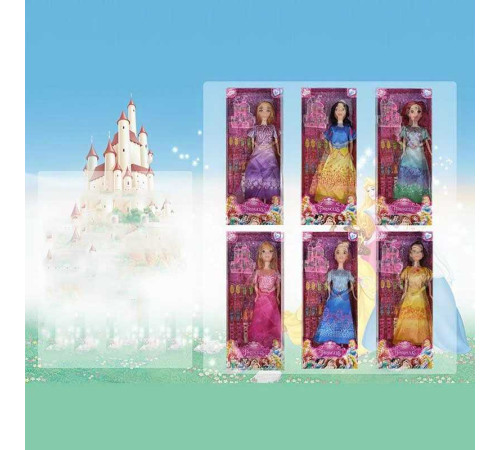 Лялька K 317 B-1 (168/2) принцеса, аксесуари, висота 28 см, в коробці, ВИДАЄТЬСЯ МІКС ВИДІВ