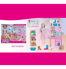 Лялька WG 165 (24/2) 30 см, аксесуари, улюбленці, меблі, в коробці