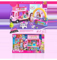 Лялька 7026 (12) 14 см, аксесуари, меблі, в коробці