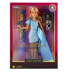 Лялька 616539 (24) висота 30 см, шарнірні суглоби, знімний одяг та взуття, 2 кольє, 2 пари сережок, в коробці