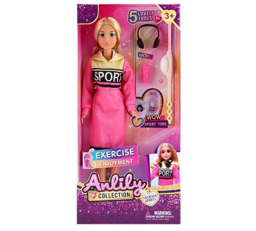 Лялька 616891 (48) висота: 30, знімне взуття, аксесуар, в коробці