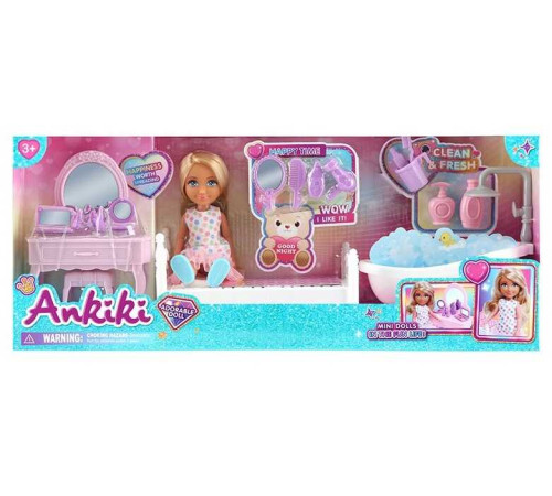 Лялька 606116 (36) висота: 13 см, ліжко, столик, ванна, аксесуари, в коробці – в наличии! Купите сейчас у KAZKOVA