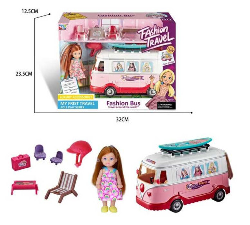 Лялька з машинкою K 038 (30/2) в коробці – в наличии! Купите сейчас у KAZKOVA