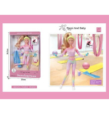 Лялька A 792-3 (48/2) висота 30 см, зйомне взуття, аксесуари, в коробці