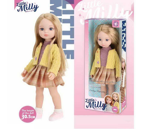 Лялька 92018 A (60/2) знімний одяг, взуття, висота 30 см, в коробці