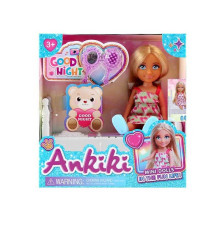 Лялька з аксесуарами 606028 (48) висота ляльки - 13 см, аксесуари, прошите волосся, гумова голова, в коробці