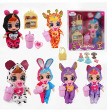 Лялька 216 A1 (72/2) 6 видів, гумова, висота 20 см, говорить, сміється, плаче, знімний одяг, рухливі кінцівки, пляшечка, пустушка, аксесуари, в коробці, ВИДАЄТЬСЯ ТІЛЬКИ МІКС ВИДІВ