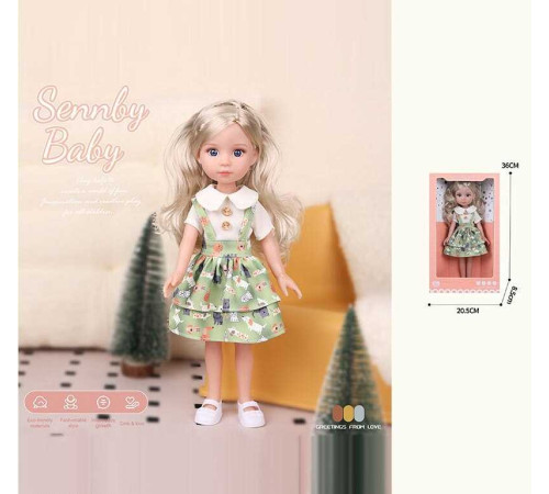 Лялька MN 3314 (48) висота: 34 см, імітація скляних очей, взуття, в коробці – в наличии! Купите сейчас у KAZKOVA