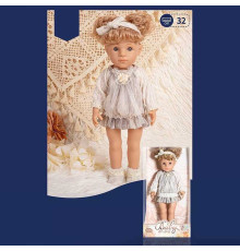 Лялька 8824-1 (36/2) висота 32 см, знімний одяг, прошите волосся, в коробці