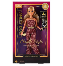 Лялька 616552 (36) висота 30 см, шарнірні суглоби, знімний одяг та взуття, кольє, 2 пари сережок, сумочка, окуляри, в коробці